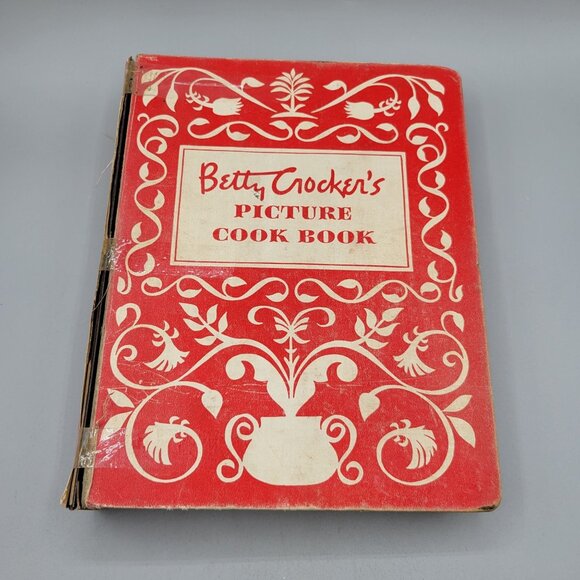 1950s Betty Crockers Picture Cook Book Ring Binder Extra Handwritten Recipes - Picture 1 of 9